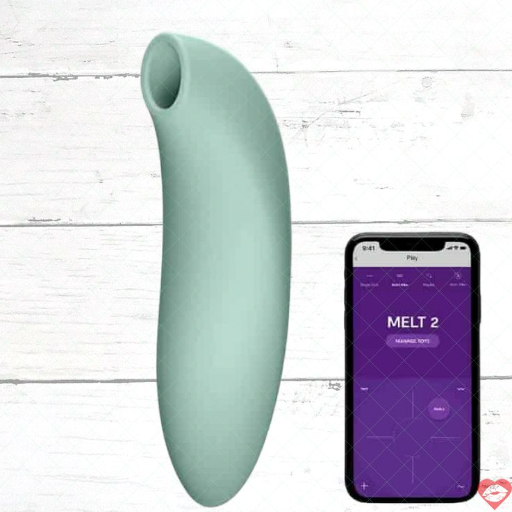 We-Vibe Melt 2 xanh hút clitoris app điều khiển