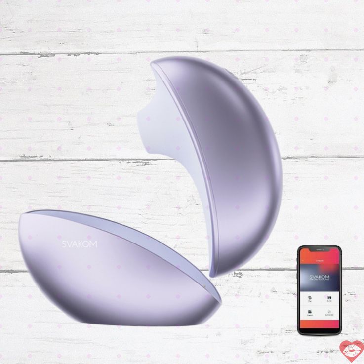 Svakom Pulse Galaxie Clit Vacuum APP Tím Projector Sướng
