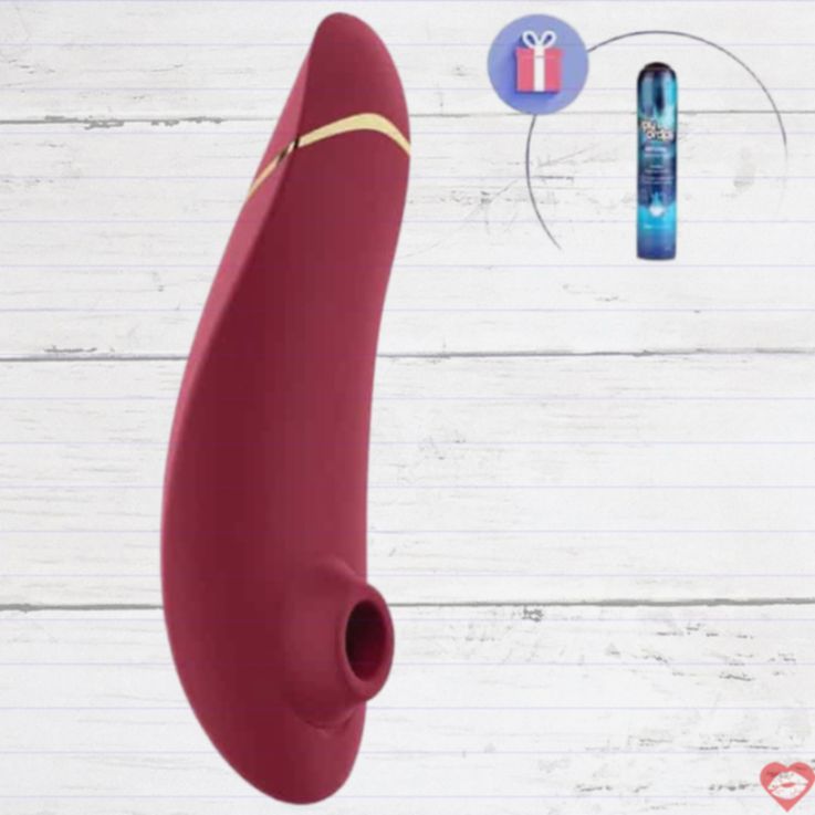 Womanizer Premium 2 Vacuum Clit Bor Đỏ Orgasm 16cm