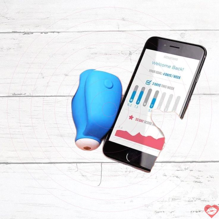 KGoal Kegel Trainer Xanh App Rung Mạnh Tập Cơ Phụ Khoa 