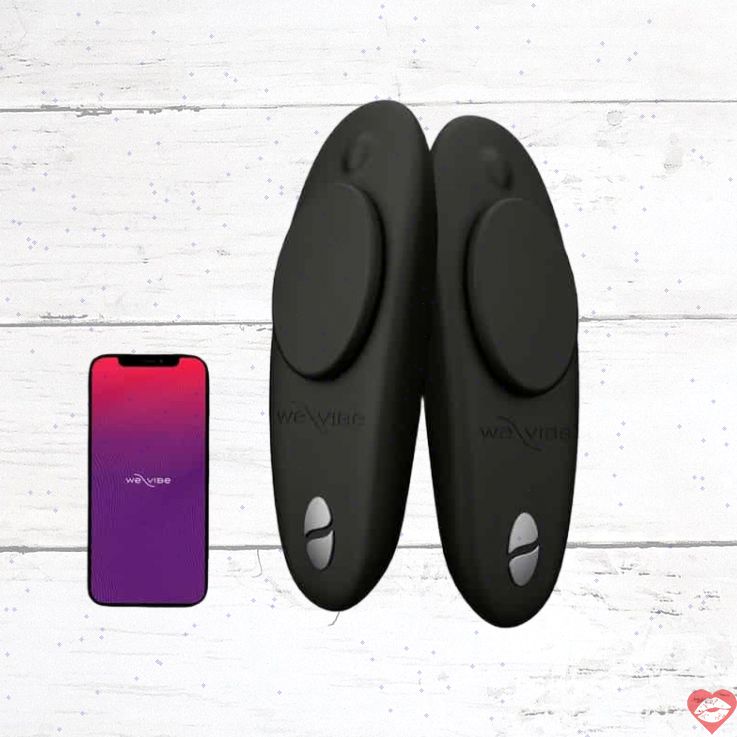 We-Vibe Tease Moxie Đen App Rung Cặp Đôi Siêu Xa