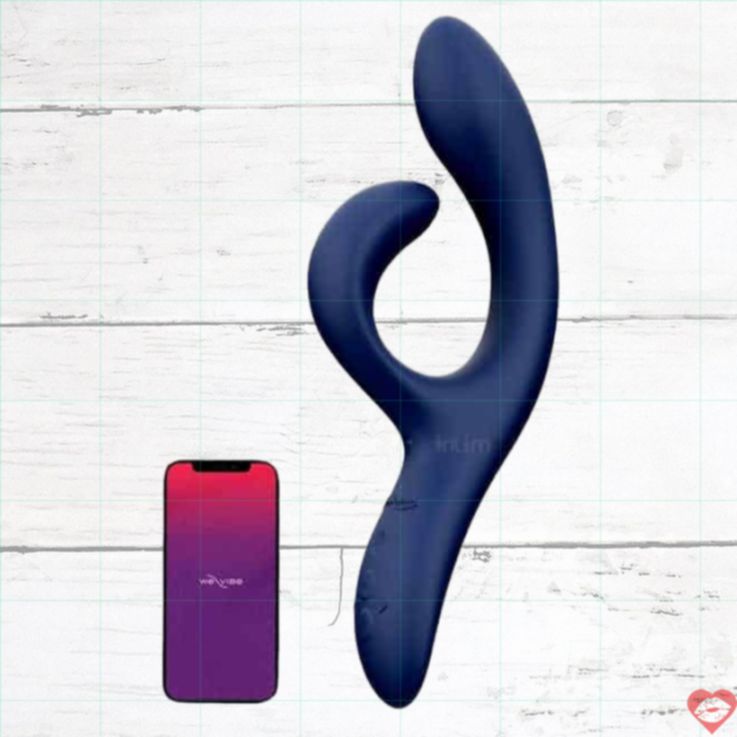 We-Vibe Nova 2 Thỏ Rung Xanh Đậm 21cm App Điều Khiển