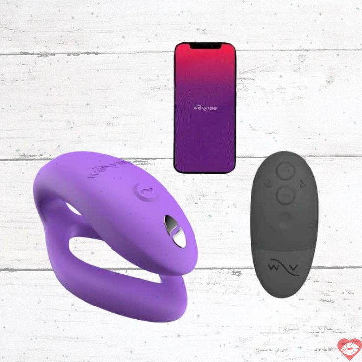 We-Vibe Sync O Couples Vibe Tím Remote APP Siêu Rung