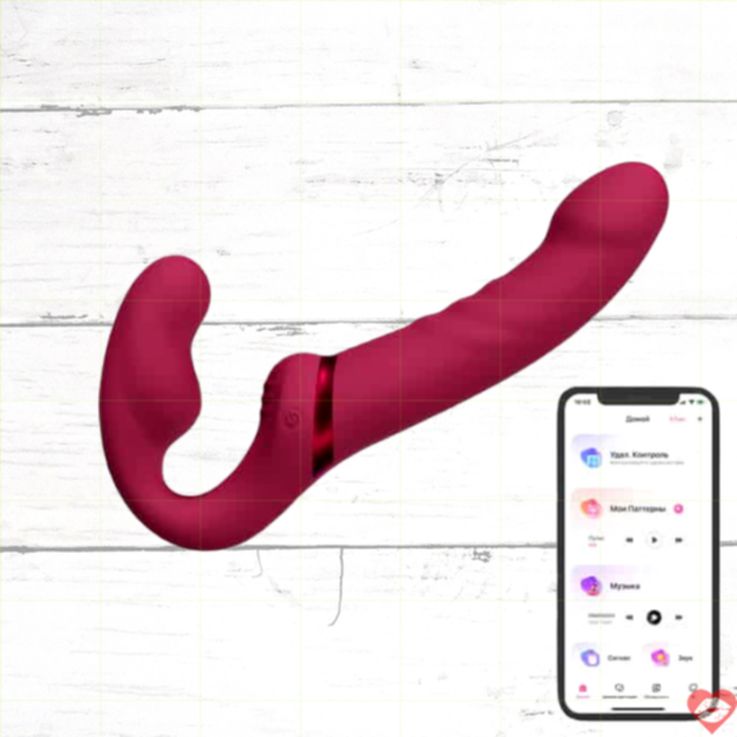 Lovense Lapis Strapon Rung Không Dây 23cm