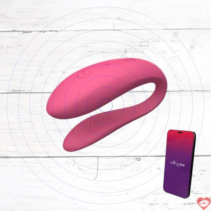 We-Vibe Sync Lite hồng rung app đôi cực đỉnh