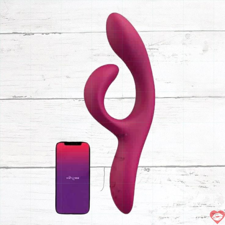 We-Vibe Nova 2 Thỏ Rung App Điều Khiển Xanh Hồng