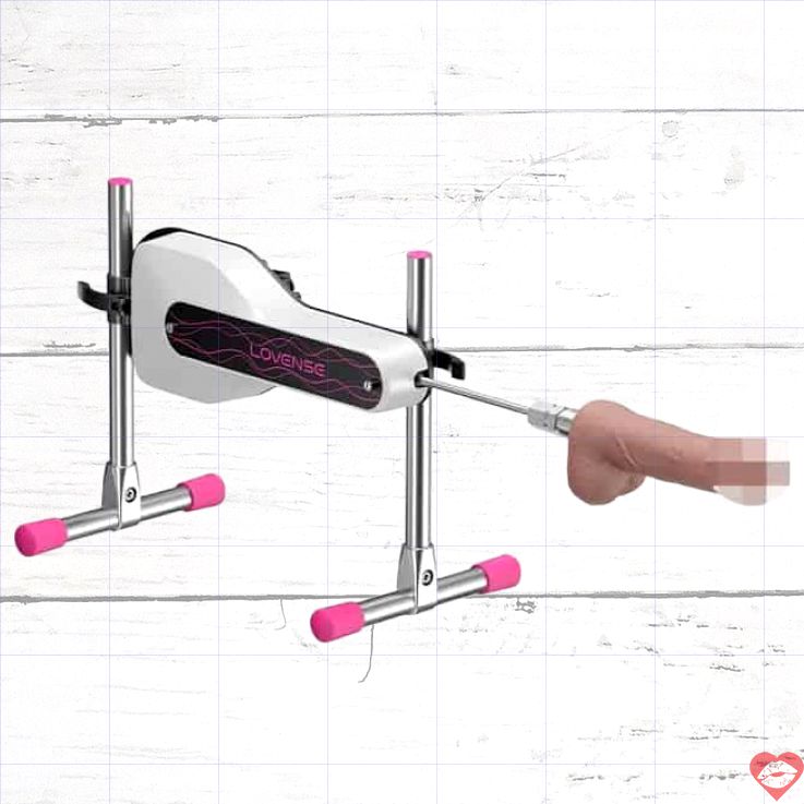 Sex máy Lovense Mini trắng remote silicon mạnh mẽ 31cm