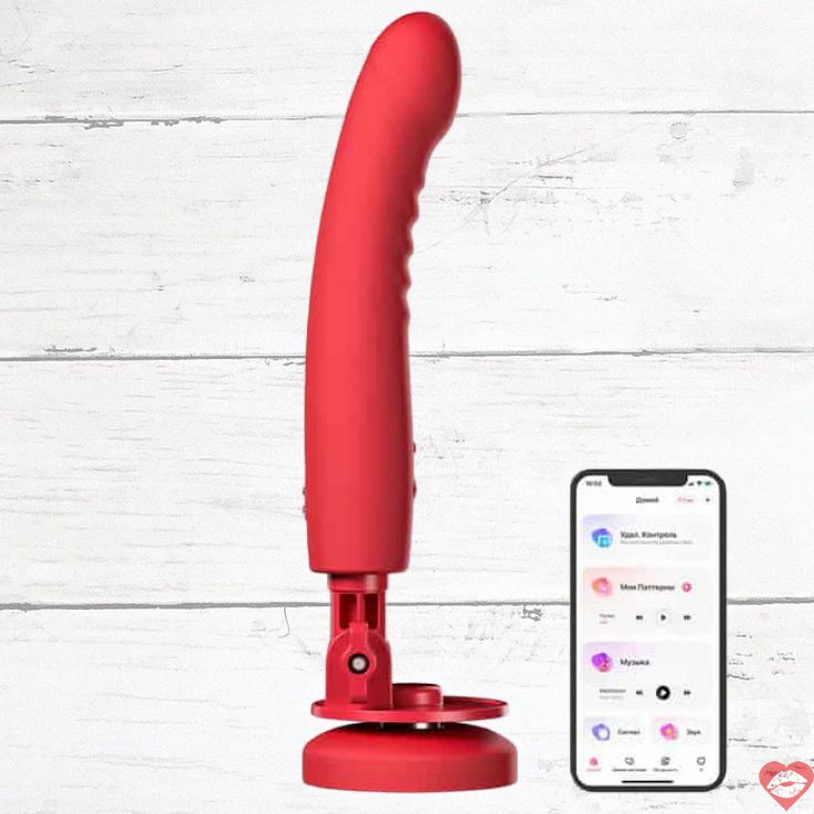 Lovense Mission 2 vibrator đỏ sensor app kết nối cực sướng