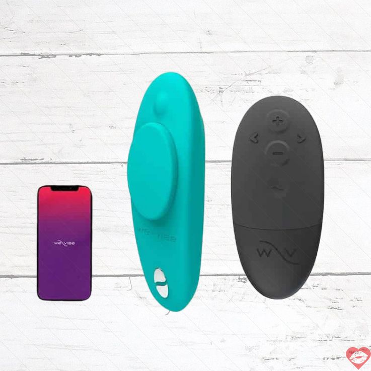 We-Vibe Moxie+ Rung Quần Lót Xanh Remote App