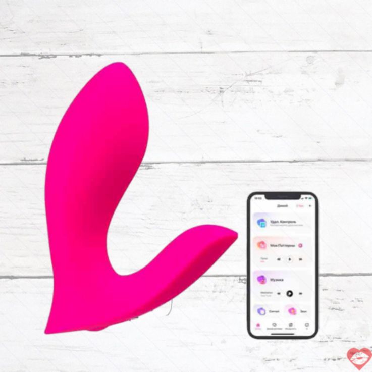 Lovense Flexer Đeo G+Klit App Điều Khiển Hồng