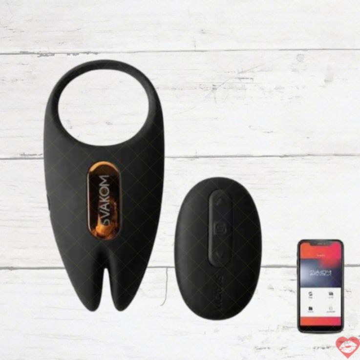 Svakom Winni 2 App Ring Đen Remote Siêu Cực Khoái