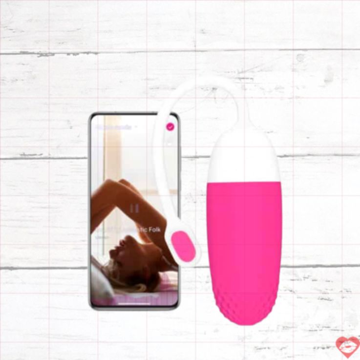 Magic Motion Vini Trứng Rung App Điều Khiển Hồng