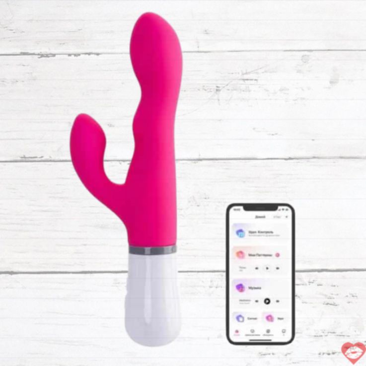 Vibro Thỏ Lovense Nora Quay App 20cm Xa