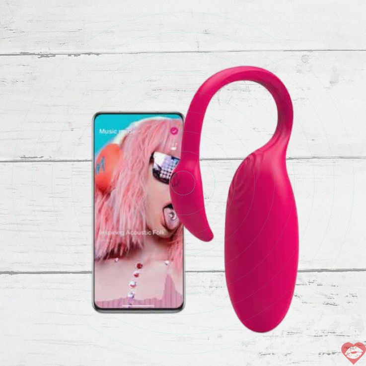 Magic Motion Flamingo Trứng Rung Hồng App Điều Khiển Siêu Mạnh