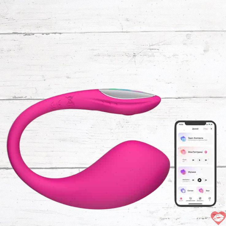 Lovense Lush 4 Trứng Rung App Điều Khiển Hồng