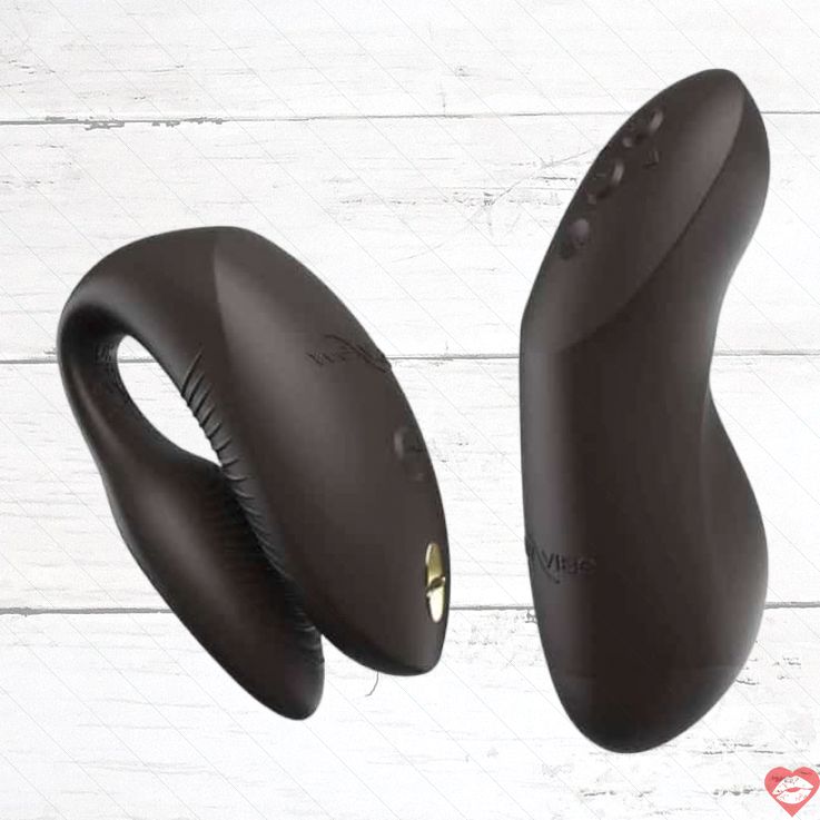 We-Vibe Chorus Pro rung đôi app đen cho cặp