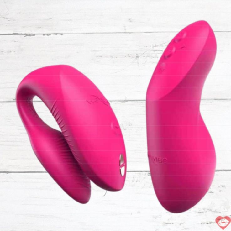 We-Vibe Chorus Pro Cặp Đôi Rung Cảm Ứng Hồng Điều Khiển