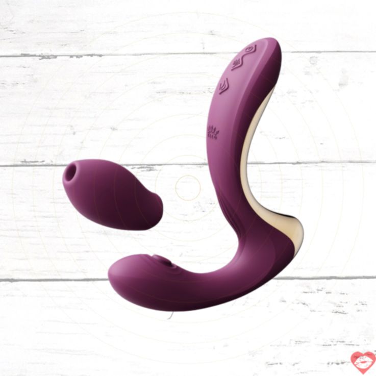 Zalo Talis G-spot Hút Nóng Siêu Mạnh Tím Nhung