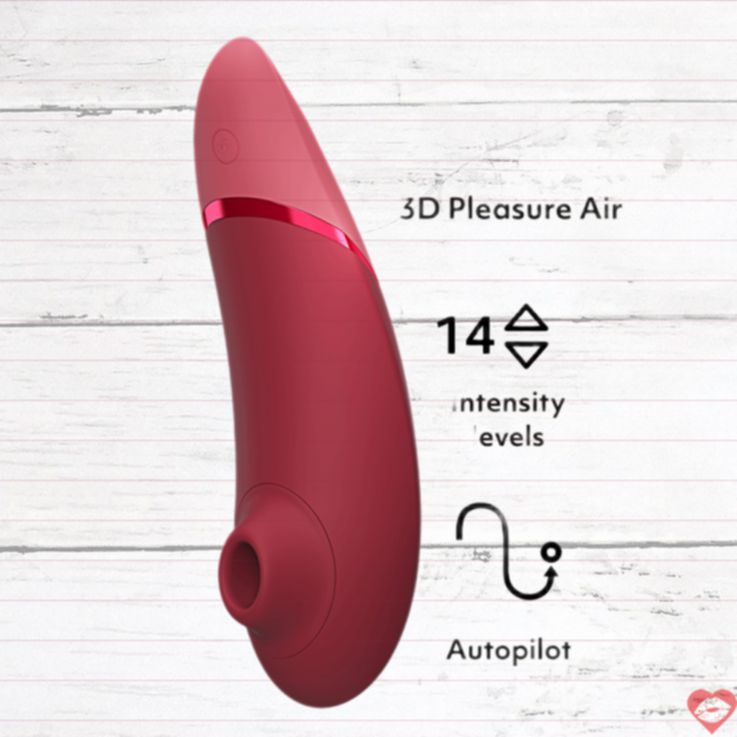 Womanizer Next 3D Hút Clit Đỏ Rượu Siêu Mạnh