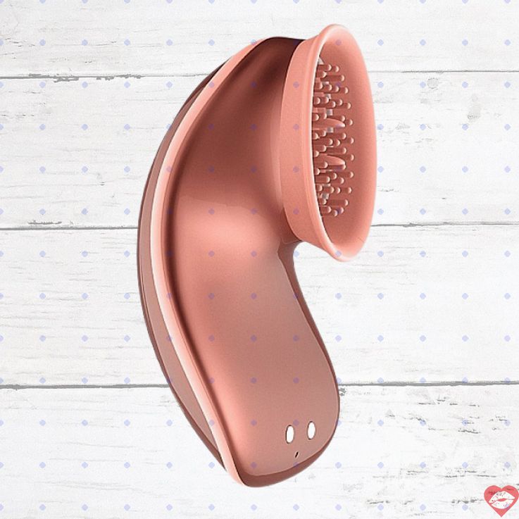 Innovation Twitch hút liếm âm vật rose gold rung 10.5cm cực sướng