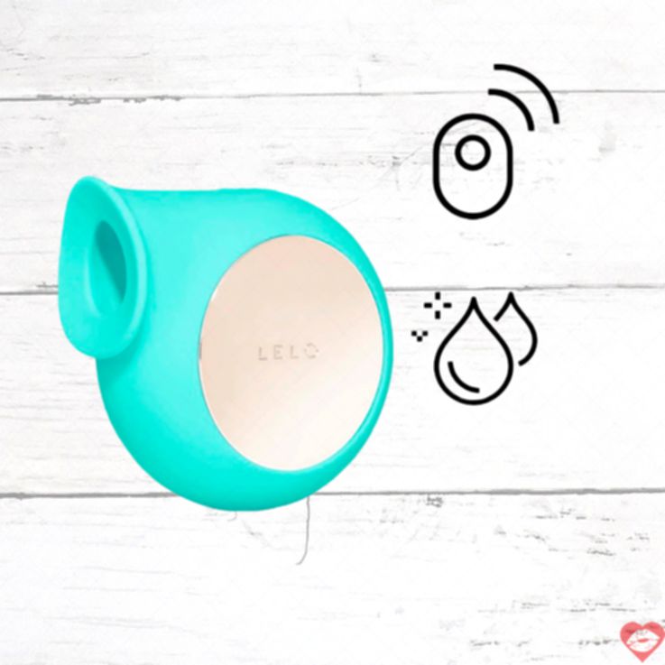 Lelo Sila âm sóng clit nhẹ nhàng xanh dương