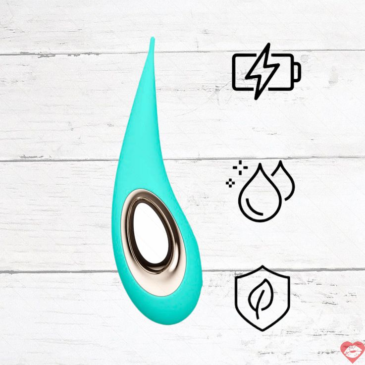 Lelo Dot Bút Rung Âm Hạch Xanh Hồ Siêu Đỉnh