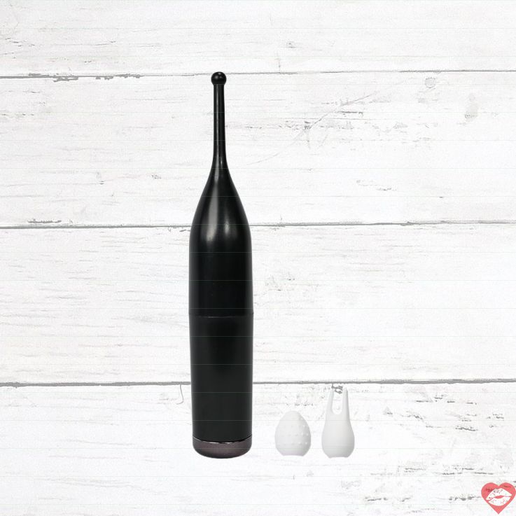 A-One Nipple Piercing Rung Đen 15cm Đôi Mạnh Mẽ