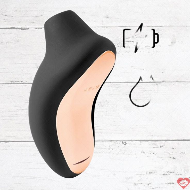 Lelo Sona Sonic Clit Đen, Âm Sóng Thăng Hoa 8 Chế Độ
