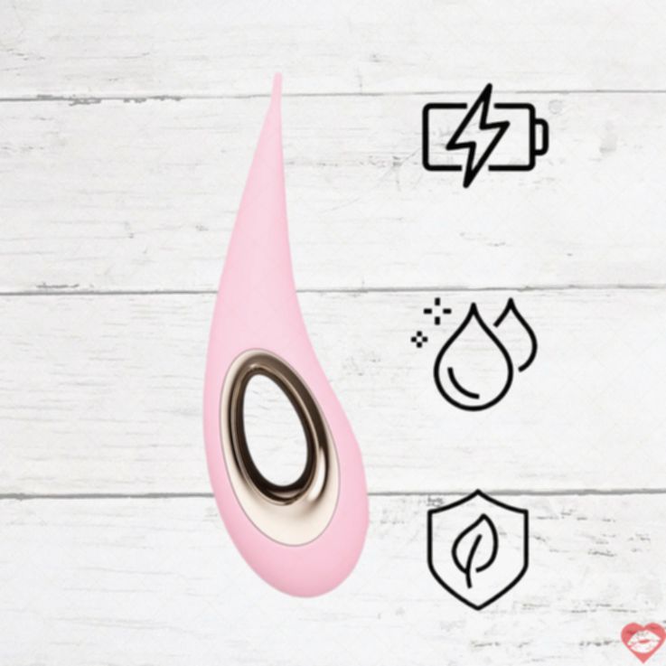 Lelo DOT vibe chấm hồng 16.5cm đa cực khoái sáng tạo