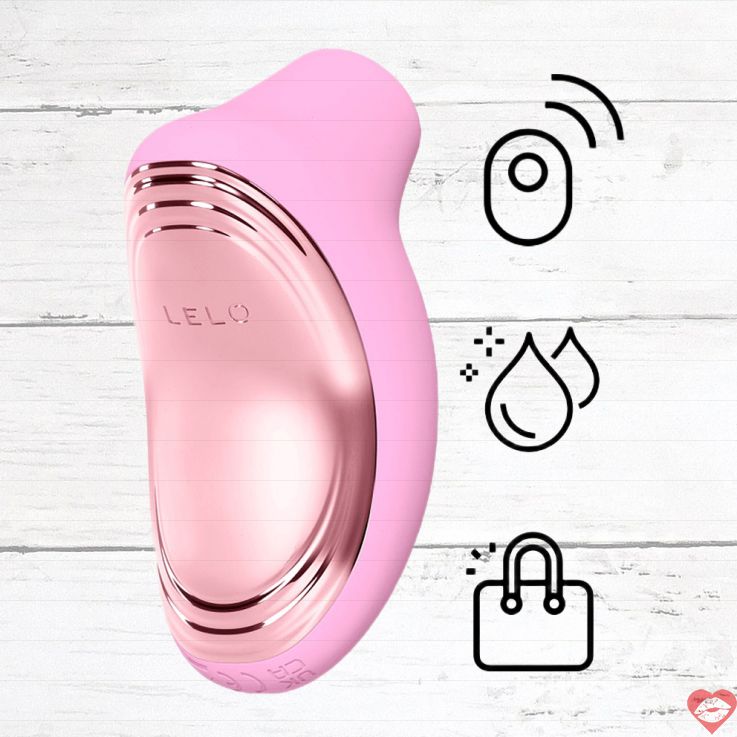 Lelo Sona 2 âm vật sonic hồng du lịch rung khoái cảm