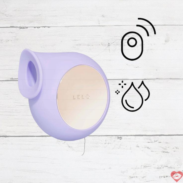 Clit Sucker Lelo Sila Tím Sonic Mềm Mại Đỉnh