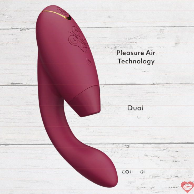 Womanizer DUO 2 đỏ hút G-spot 20.3cm cao trào kép