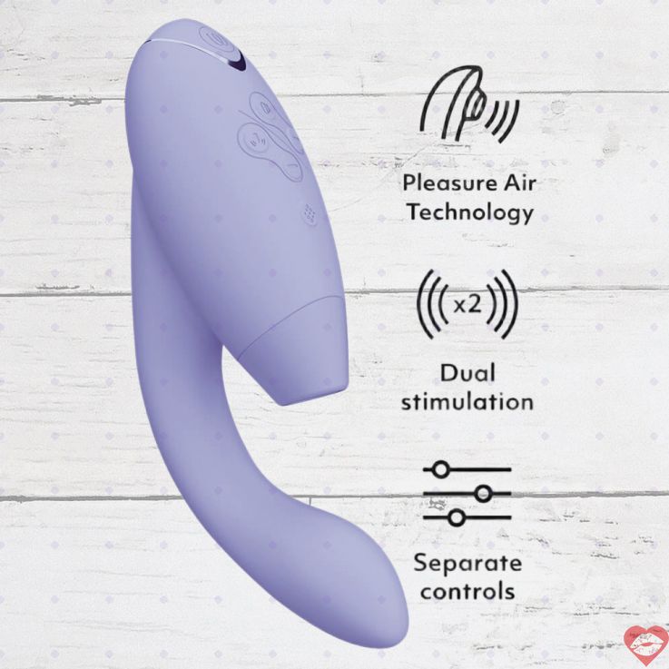 Womanizer DUO 2 Clit G-Spot Hút Thực Air Siêu Hot