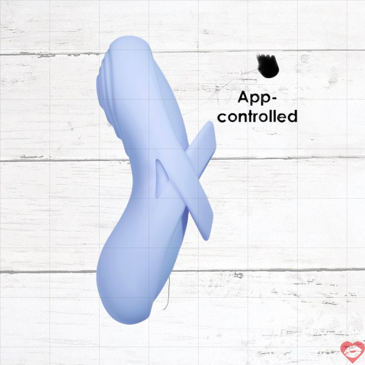 SVAKOM Echo 2 app xanh ngọc silicone rung ngón tay