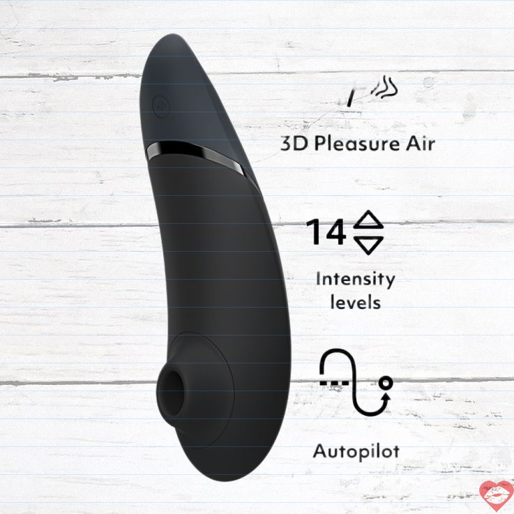Womanizer Next Hút Clit Đen 3D Air Siêu