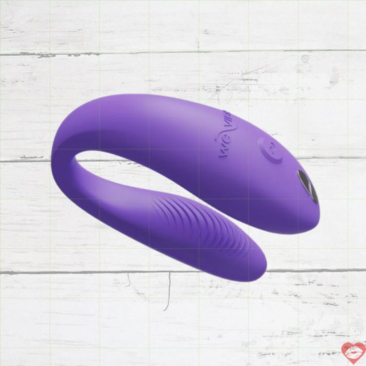 We-Vibe Sync Go Tím 7.8cm Cặp Đôi Rung