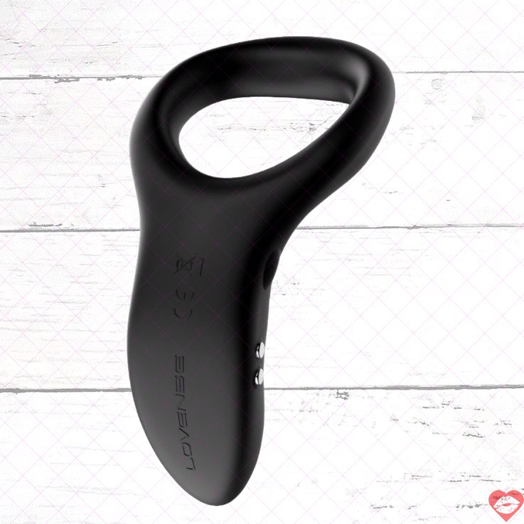 Vòng Dương Lovense Diamo Đen Rung Bluetooth Mạnh