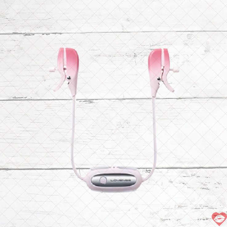 Lovense Gemini Kẹp Vú App Rung Điều Chỉnh