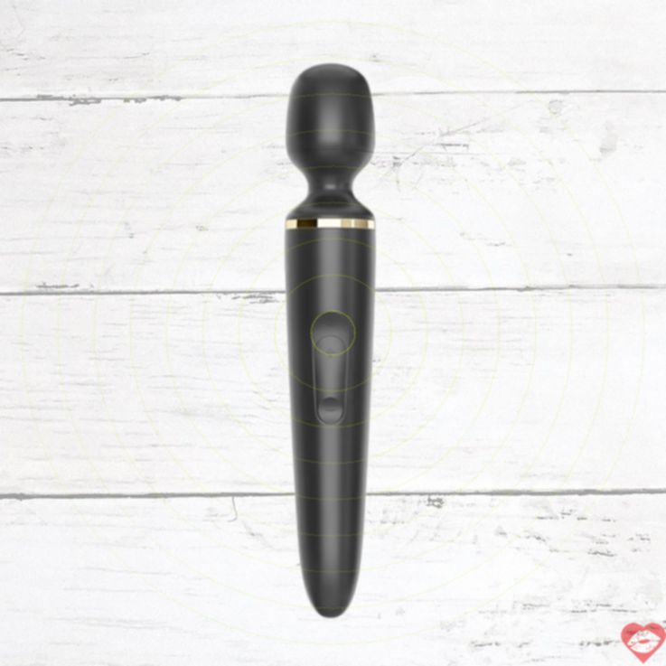 Satisfyer Massage Đũa Thần Đen Vàng 34cm