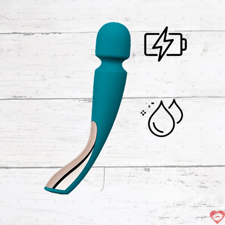 Lelo Smart Wand 2 Massage Xanh Dương 10 Chế Độ Thư Giãn