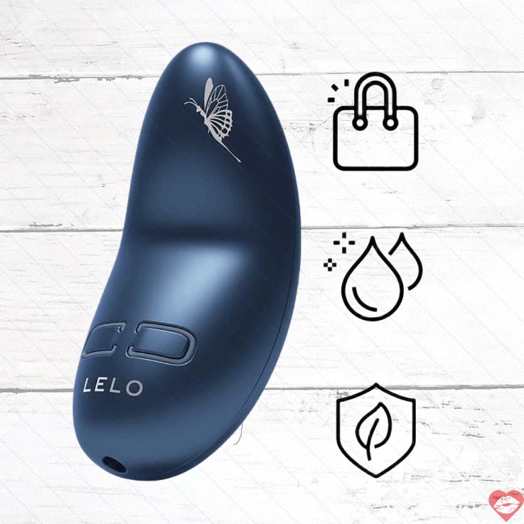 Lelo Nea 3 Xanh Clit Rung 10 Tốc Thầm Lặng