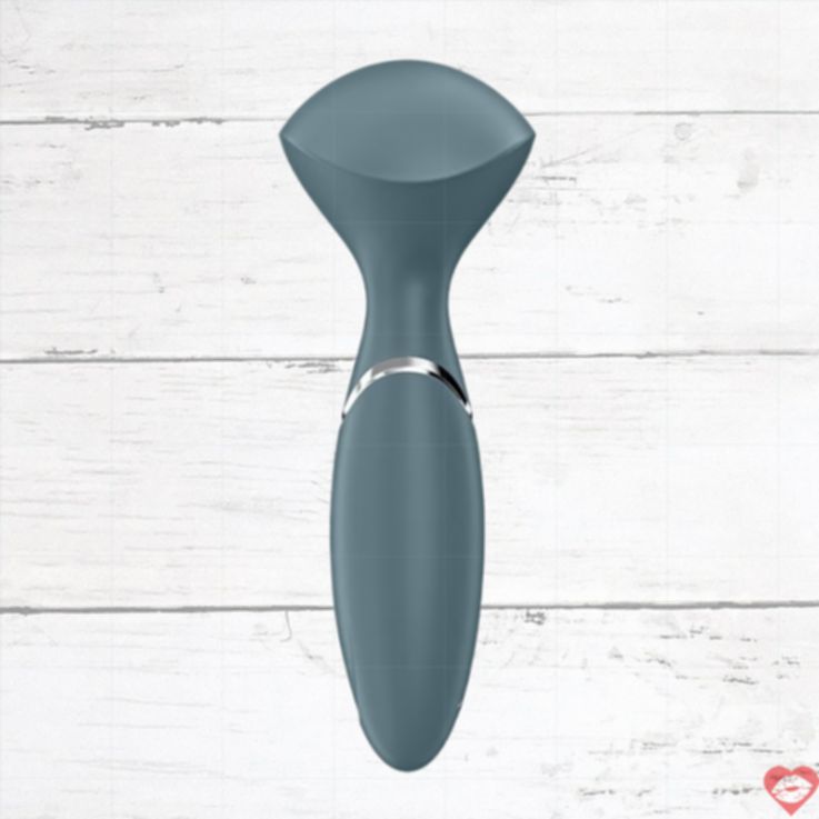 Satisfyer Mini Massage Rod Xám Siêu Mạnh 16cm