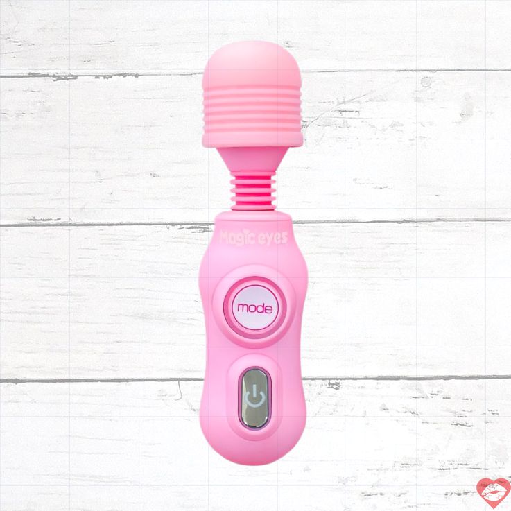 Magic Eyes 360 Massager Hồng Quay Mạnh 11cm