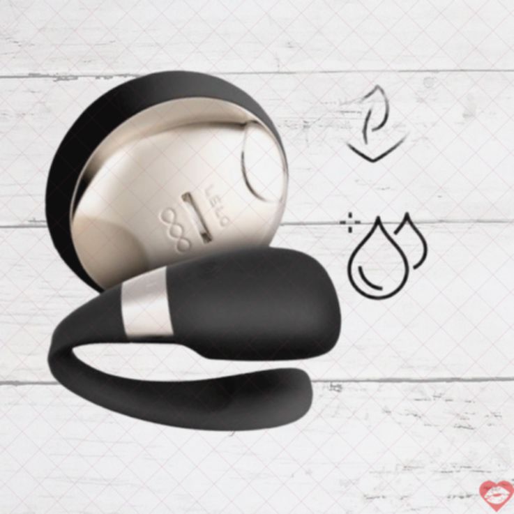 Lelo Tiani 3 cặp rung app đen G-spot âm蒂