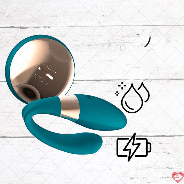 Lelo Tiani Duo Xanh Couple Remote Siêu Kết Nối