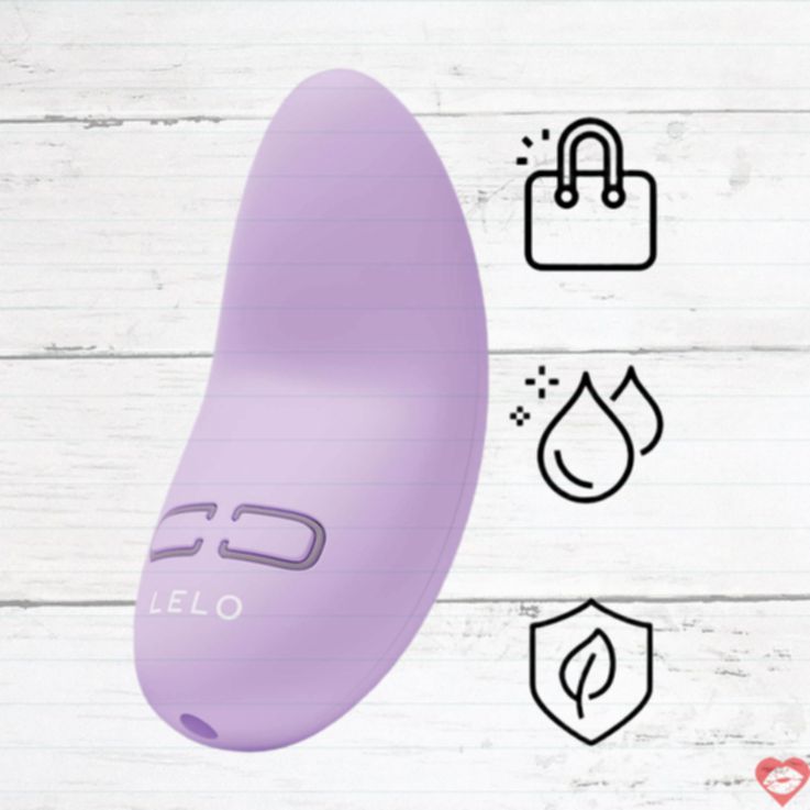 Lelo Lily 3 Máy Rung Âm Đạo Mini Tím Lavender Đỉnh Cao