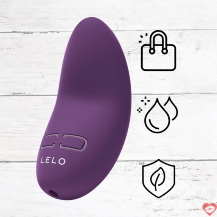 Lelo Lily 3 Clit Rung Tím Siêu Mạnh 12 Tháng