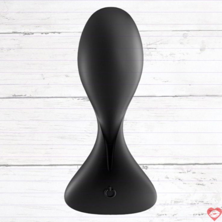 Satisfyer Trendsetter Đệm Hậu Môn Đen rung Mạnh Waterproof