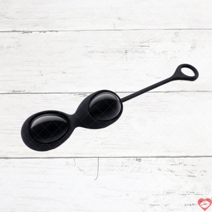 Le Wand Yoni Egg obsidian đen siết âm đạo