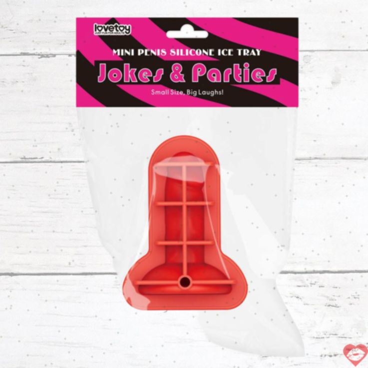 Lovetoy Khuôn Đá Mini Dildo Đỏ Vui Nhộn